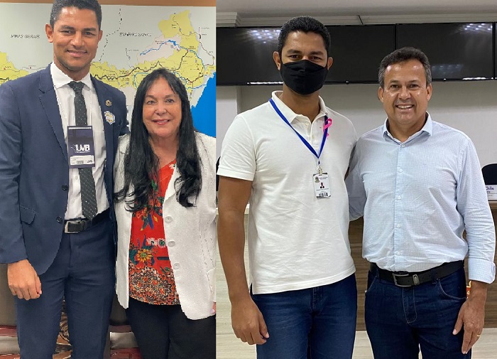 Fotos: Vereador, senadora e deputado federal comemoram recursos para Linhares