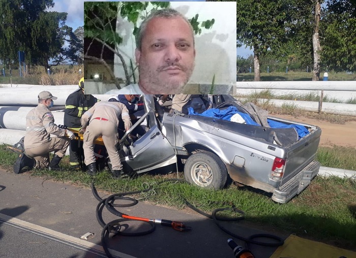 Motorista morre em acidente na Estrada do Pontal
