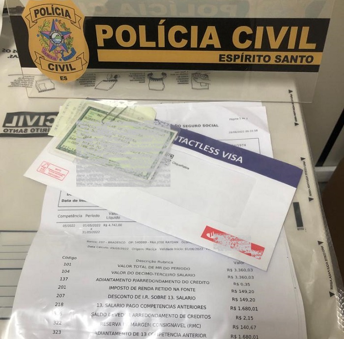 Homem é preso ao tentar abrir contas bancárias usando documentos falsos. Foi em Vila Velha