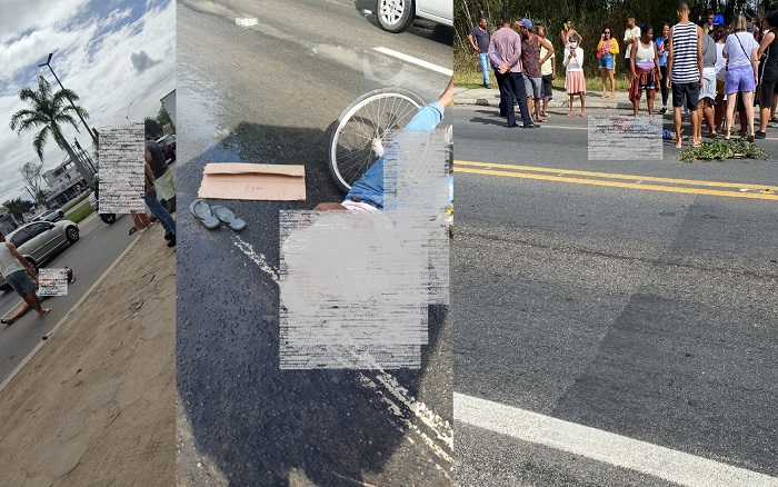 BR-101 Norte: 2 acidentes em Linhares e 1 em Sooretama no período de poucas horas