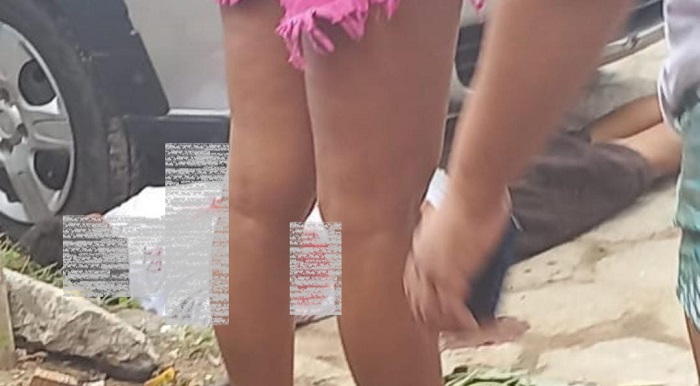 Adolescente é baleado à luz do dia, no Aviso. Foi levado para o HGL