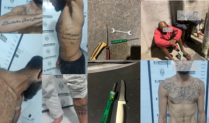 Empresa de segurança flagra larápios, faz detenção e chama a CGM no Centro de Linhares