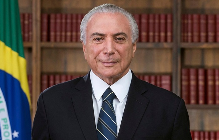 Michel Temer em Linhares, em importante evento em agosto
