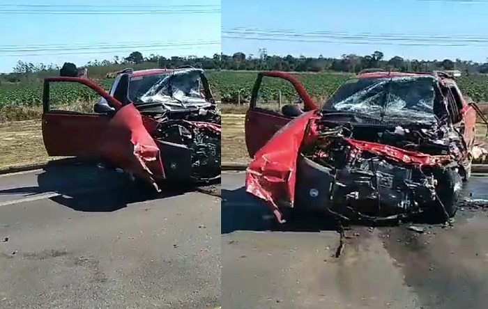 Colisão frontal na BR-101, entre Linhares e Aracruz