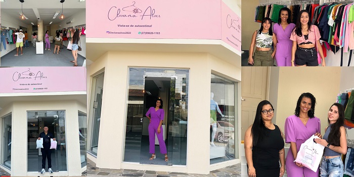 Inaugurou! Opção feminina em grande estilo na Cloviana Alves, em Linhares 