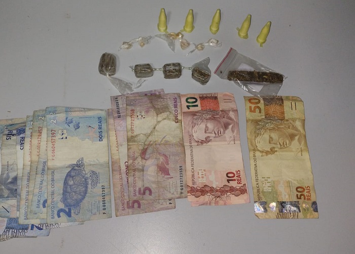 Jocafe 1: Cocaína, crack e buchas grandes de maconha apreendidos pelo GA