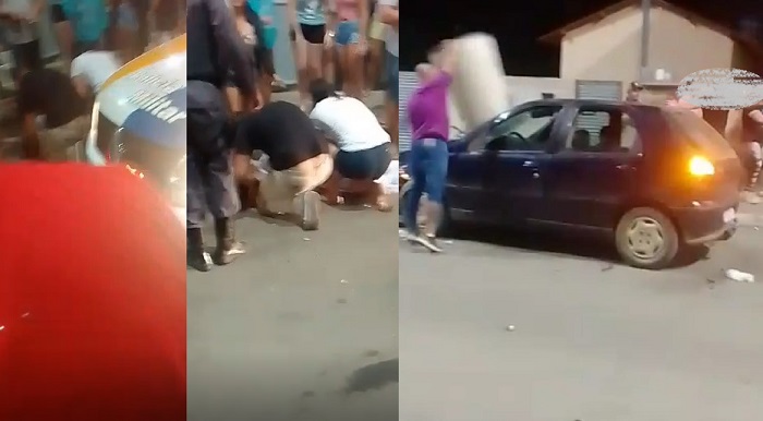 “Sou homem, e eu quebrei”, diz homem revoltado após atropelamento coletivo em Bebedouro