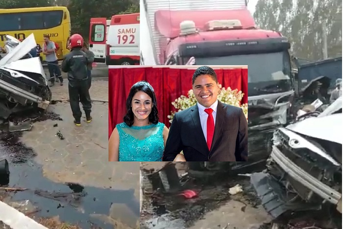 Pastor evangélico e esposa morrem em acidente na BR-101