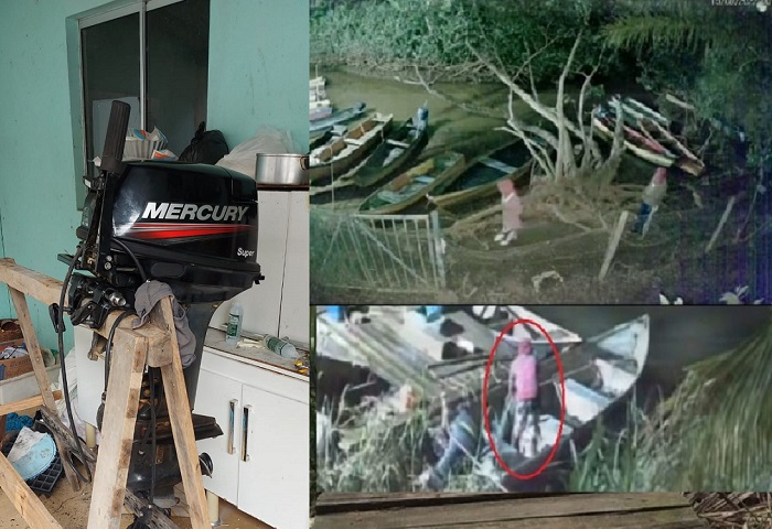 PC cerca casa de motorista de ambulância após furtos de motores de barcos em Linhares