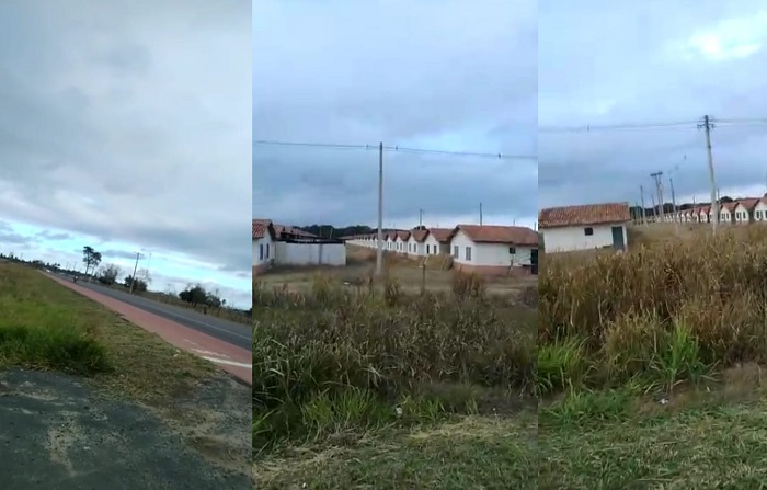 Grupo marca protesto em frente ao “Mata do Cacau” em Linhares
