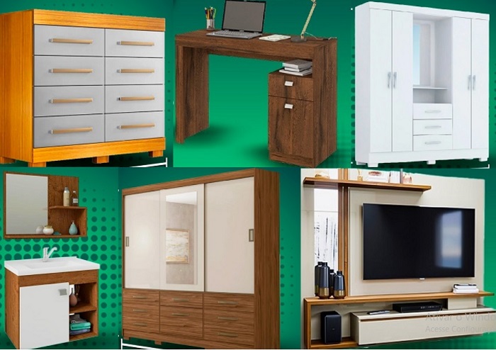 Aproveitem! Móveis em promoção até 31 de agosto, e eles são lindos e duráveis