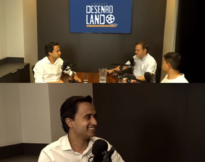 Desenrolando Podcast: Maurinho Rossoni entrevista personalidades e deixa suspense sobre próximo convidado