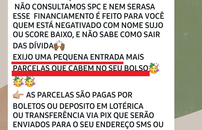“Garfo do diabo”: Golpe do financiamento faz vítimas em Linhares