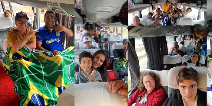 Linharenses madrugam para caravana do 7 de Setembro em Brasília