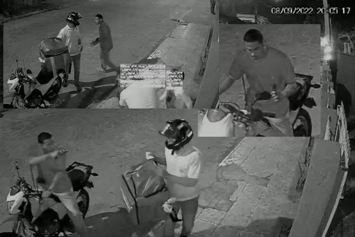 Assaltante ameaça atirar, e rouba moto de entregador em Linhares. Crianças viram tudo