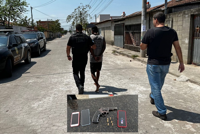 Jocafe 1: Daniel e “parceiro” são presos em operação da Polícia Civil de Linhares