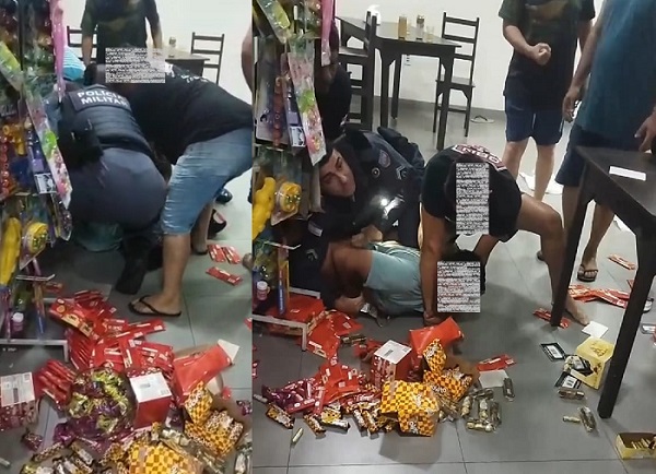 Funcionária é aliciada, e homem é preso em loja de posto de combustíveis de Linhares