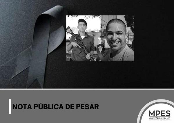 MP se manifesta sobre morte dos PMs Paulo Eduardo Oliveira Celini e Bruno Mayer Ferrani