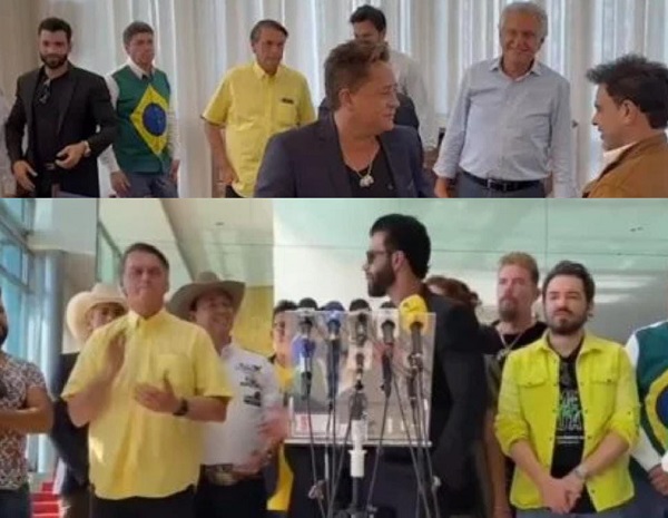 Sertanejos, Neymar e Ratinho: famosos fazem reunião com Bolsonaro