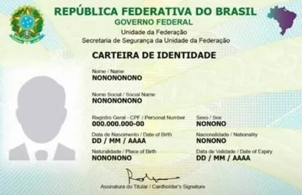 Carteira de Identidade vai custar R$ 40 a mais no ES. RG será emitido nos cartórios