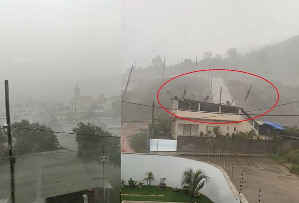 Temporal com tragédia em Rio Bananal