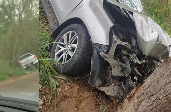 Advogado Osvaldo Ambrósio Júnior é socorrido inconsciente em cena de acidente em Linhares