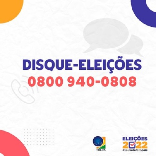 TRE volta a disponibilizar o Disque-Eleições na véspera e no dia da votação do 2º Turno