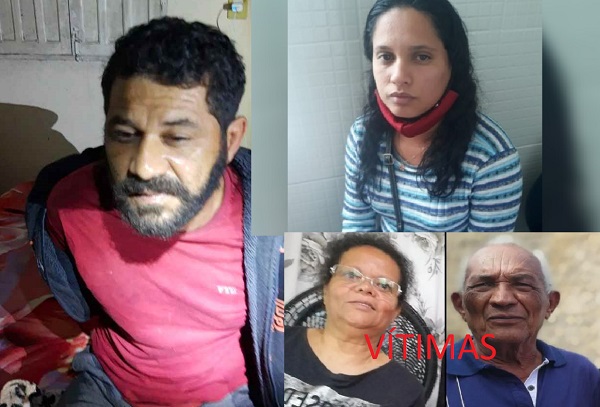 Mais 1 prisão sobre o crime de tortura e morte de casal de idosos, desta vez foi uma mulher