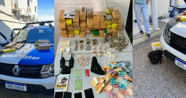 G.A. realiza uma das maiores apreensões de drogas em Linhares