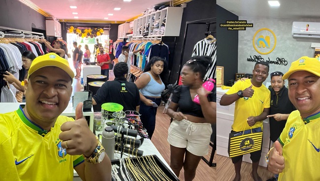 Vejam isso! Camisas do Brasil com promoção especial na Meireles, Centro de Linhares