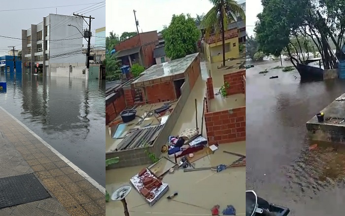 Chuva: Mais de 400 mm em 4 dias em Linhares. PML atua nas ações emergenciais nas áreas impactadas