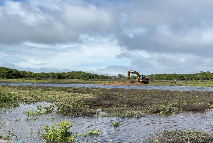 Pontal do Ipiranga: Trabalho estratégico para escoamento de água da chuva
