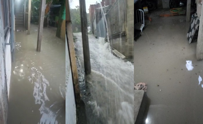O estado é de alerta! Chuva muito forte continua em Linhares. Confira dados de desabrigados