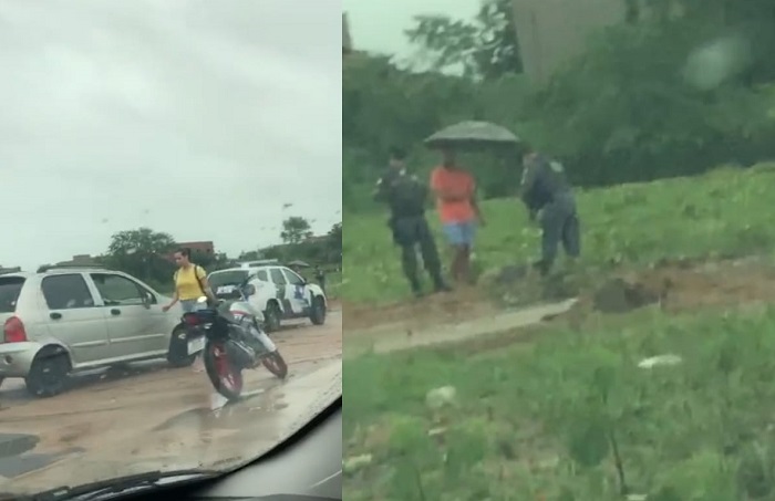 Foi socorrido: Homem é encontrado em estado grave às margens da Av. Cecília Meireles