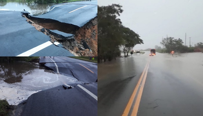 BR-101 interditada (De novo e totalmente) em Linhares e em São Mateus