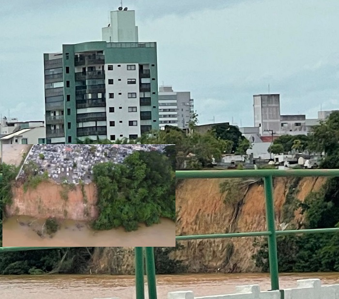 Cemitério: Prefeitura se pronuncia, e diz que muro cedeu há cerca de 15 dias