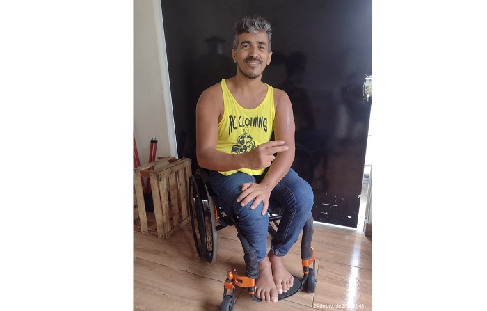 Encontrada cadeira furtada de cadeirante atleta em Linhares