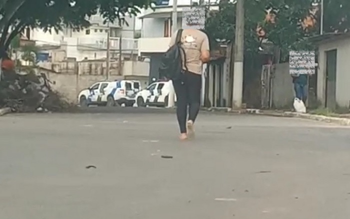 Cenas da cidade: PM amanhece 