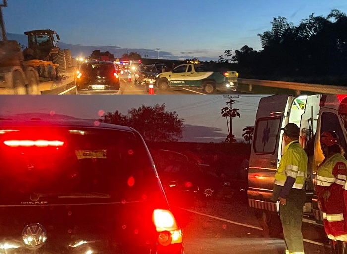 Motorista de Parati morre em colisão frontal com Fiesta na BR-101