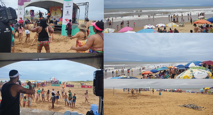 Pontalzeira: Cenas da manhã de sábado na melhor praia do Norte do ES