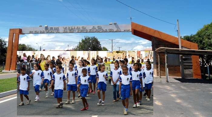 7 de setembro no Pontal: Comunidade realiza desfile para lembrar Independência do Brasil