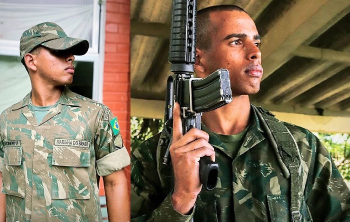 E com vocês, o Nascimento. Exemplo de perseverança na Marinha do Brasil