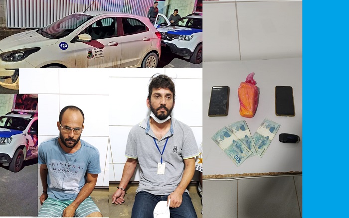 PM apreende 500g de pasta base de cocaína dentro de Ford Ka, no Santa Cruz