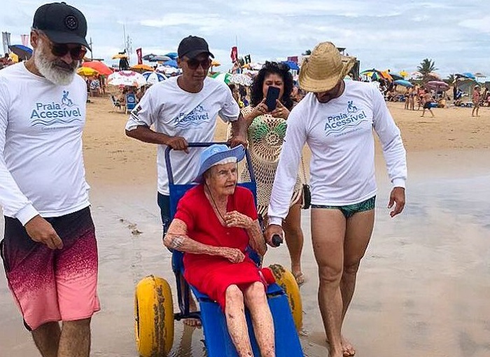 Praia Acessível retornará no carnaval no balneário Pontal do Ipiranga