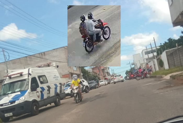 4 vítimas estavam em escritório invadido por assaltantes em Linhares. Dupla usava touca ninja