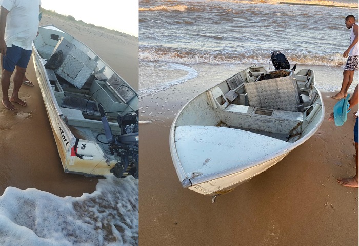 Aflição e alívio: Pescadores são resgatados no mar após barco aparecer em Urussuquara