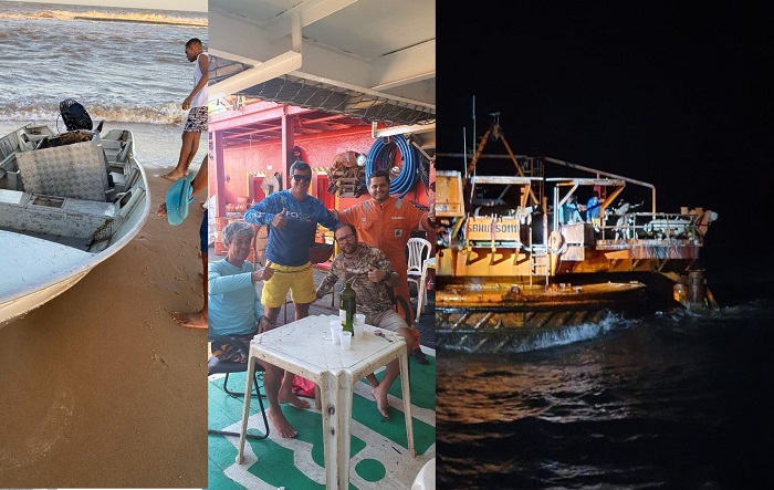 Pescadores à deriva: 