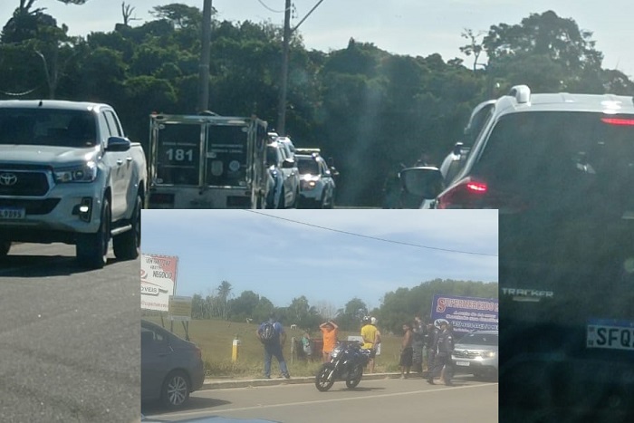 Acidente de moto com óbit0 na Estrada do Pontal 