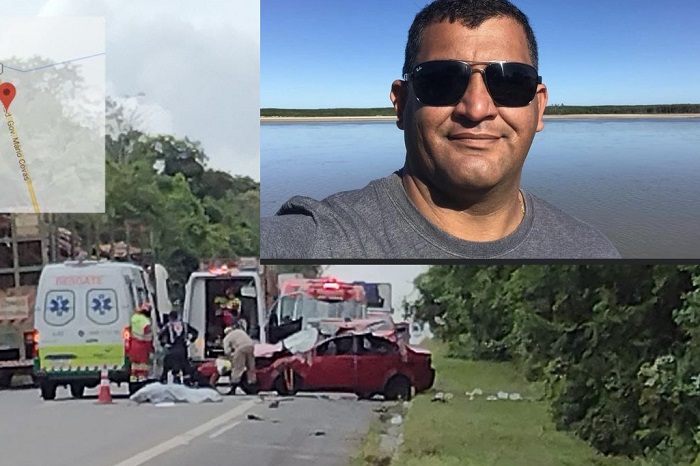 Tragédia: 3 mortos e 2 feridos em acidente na BR-101. Klebinho é uma das vítimas fatais