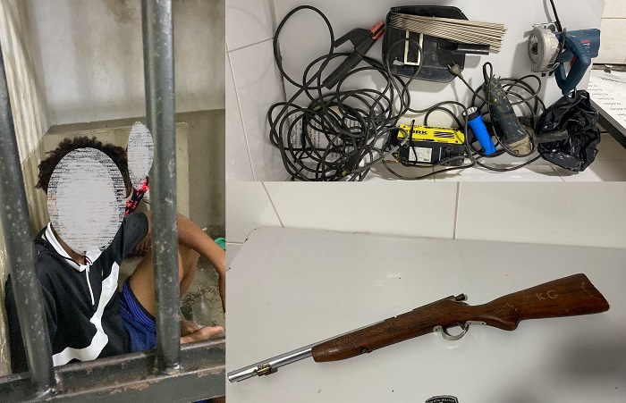Furtamos mesmo: Vítima encontra larápios, avisa a PM e material furtado é recuperado em Bebedouro